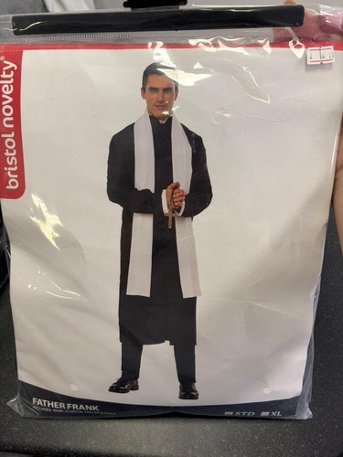 Vicar priest costume dress - priest,