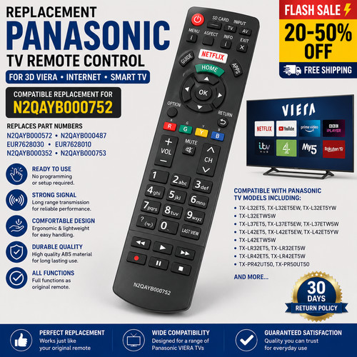 Replacement panasonic - panasonic, tv