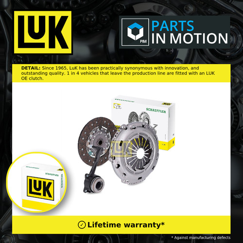 Clutch kit 3pc - kit,
