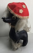 Vintage Faux Leather Dog