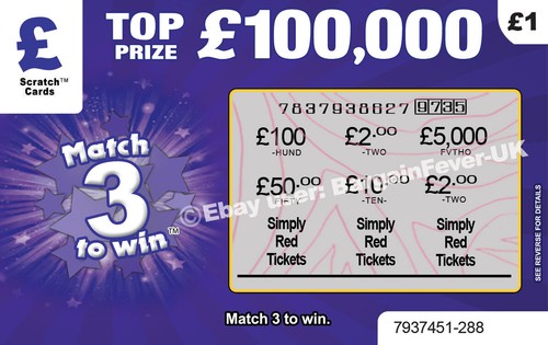 Simply red tickets prize - simply,