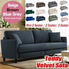 3 Seater Teddy Sofa with 2