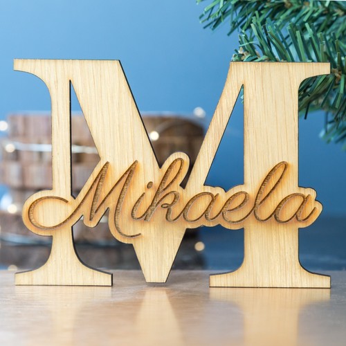 Personalised monogram plaque - personalised,