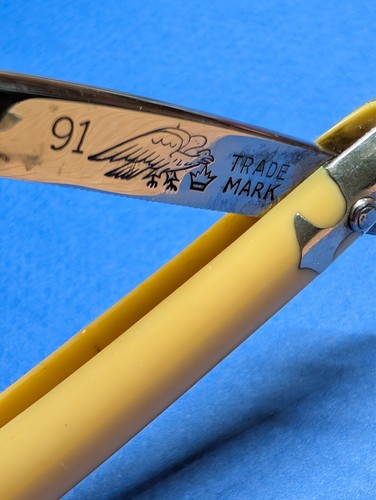 Straight razor eagle crown - straight, "eagle&crown"