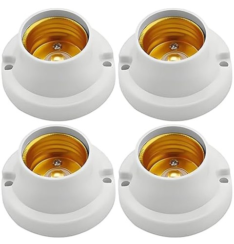 Pcs e27 lamp - 4, holder