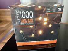 Festive Firefly String Lights - 1000 Warm White LED