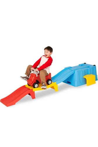 Down roller coaster toy - roller,