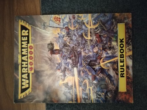 Warhammer 40k rulebook 1993 - rulebook,