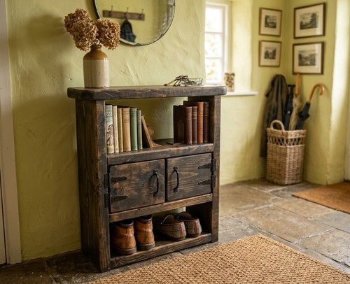 Handcrafted hallway cabinet - handcrafted,