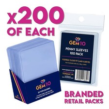 200x Top loaders + 200 FREE