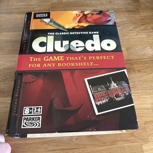 Cluedo bookshelf game - cluedo,