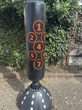 Free Standing Punching Bag with Numbered Targets – Boxing, Kickboxing, MMA