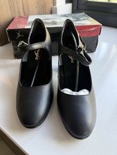 Capezio Black Leather