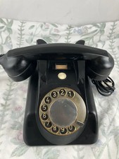 PTT Black Bakelite rotary dial