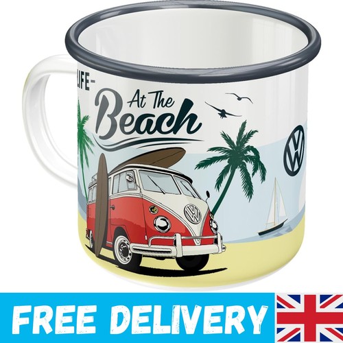 Volkswagen bulli retro enamel - bulli,