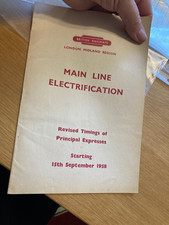 British Rail London Midland Region Main Line Electrification September 1958
