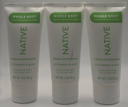 3pk native whole body cream - body,