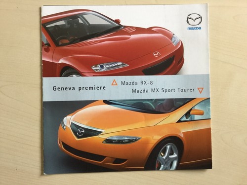 Mazda geneva premiere - mazda, rx-8