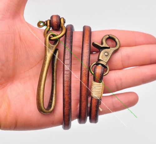 Brass u hook - brass, biker