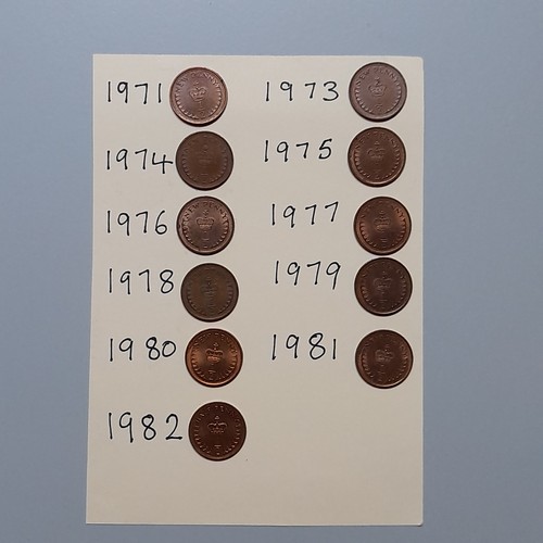 Half pence decimal - pence,