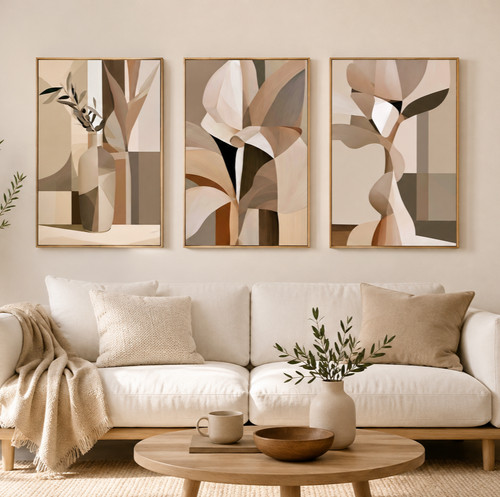 Set beige neutral wall - of,