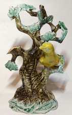 c.1815 PEARLWARE BIRD IN TREE