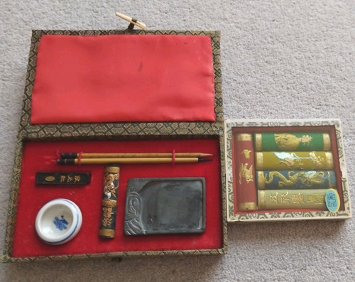 Vintage chinese calligraphy - vintage,