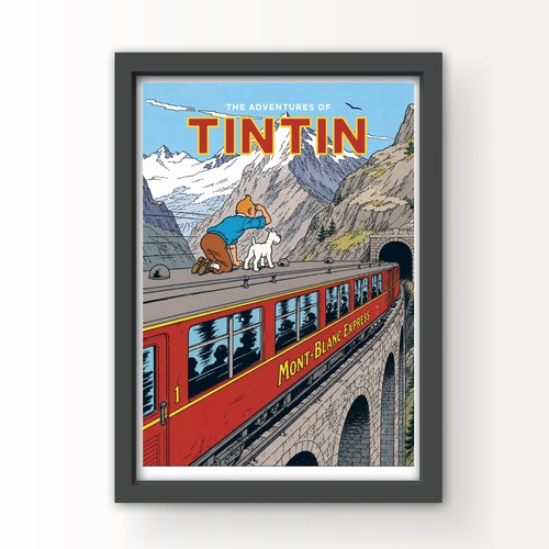 Tintin mont blanc express - mont-blanc,
