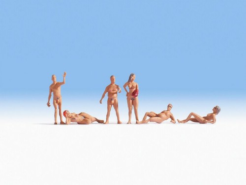 Nudists gauge figures - nudists,