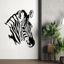 Zebra head, Safari, Africa