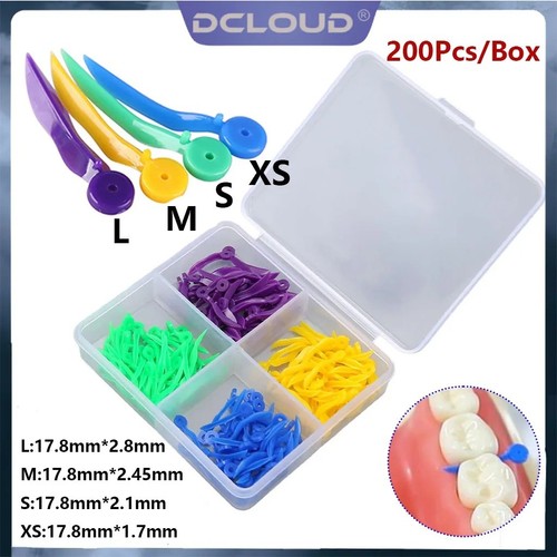 200pcs plastic dental wedges - plastic,
