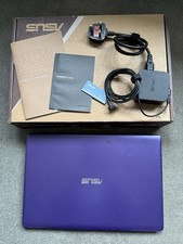 ASUS X502C Laptop Purple 4GB Ram 500GB HDD With Charger And Original Box