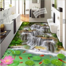 Crane Platform 3D Floor Mural