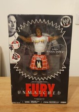 WWE jakks Pacific Fury Unmatched "Rowdy" Roddy Piper Platinum Edition Series 6