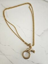 Chanel gold plated magnifying