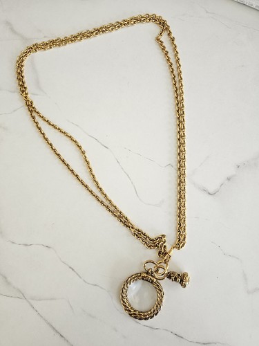 Chanel gold plated - , magnifying