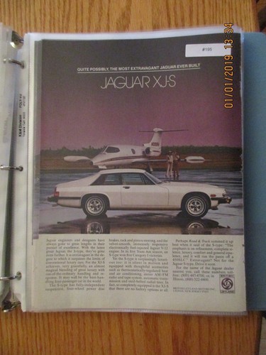 Jaguar 195 advertisement 1979 - jaguar#195,