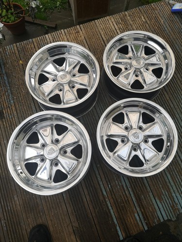 Rare chrome porsche fuchs - rare,,
