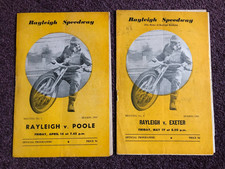 Speedway programmes x 2