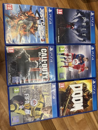 Ps4 games bundle joblot - ps4, x6