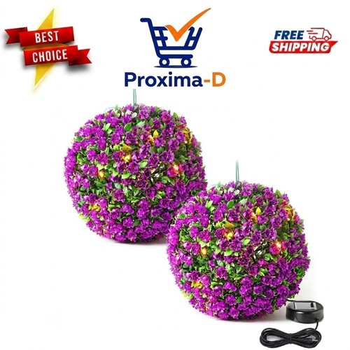 27cm purple flower - 2, solar