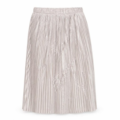 Zara womens pleated skirt - pleated, size