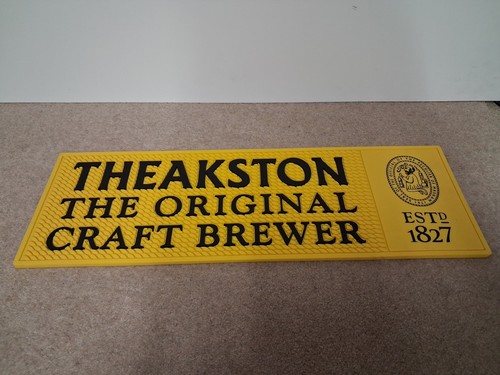 Theakston beer rubber bar - beer,