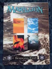Marillion Tour Poster Book/Programme Seasons Ends 1989