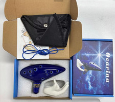 12 Holes Ocarina Ceramic Alto