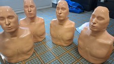 Practi-Man Standard Manikin 4-Pack with Carry Bag for CPR Training