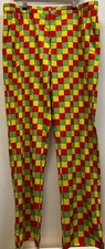 J LINDEBERG MENS MULTI COLOURED GOLFING TROUSERS  UK W34 L36 CG CA1