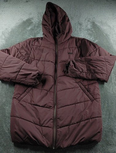 Vans jacket mens maroon - jacket,