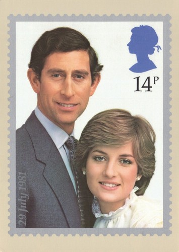 Postcard the royal wedding - royal,
