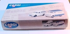 Corgi 1:43 - The Times Classic Set - Morris Minor Van & Bedford Van - boxed